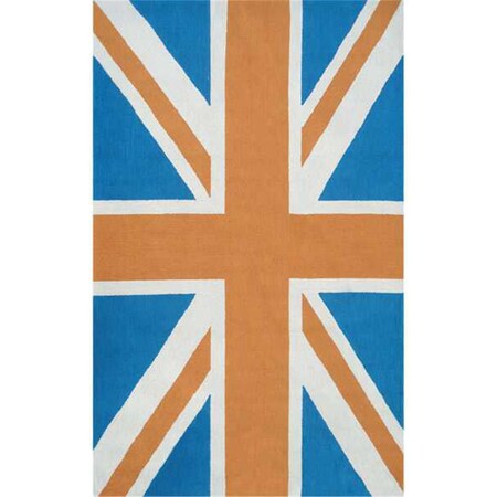 The Rug Market Union jack orange rug 25462E